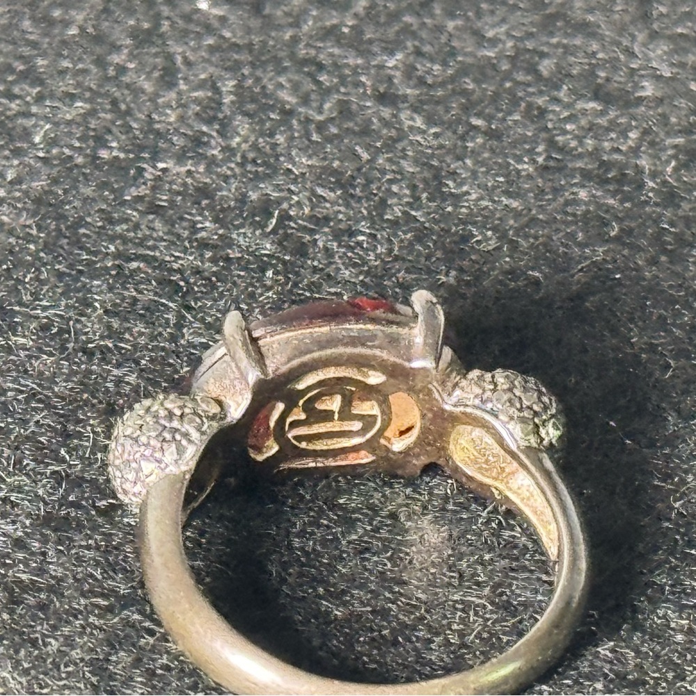 Thomas Sabo Brown and Silver Gemstone Ring - Picture 4 of 8
